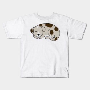 Sleeping Puppy Kids T-Shirt